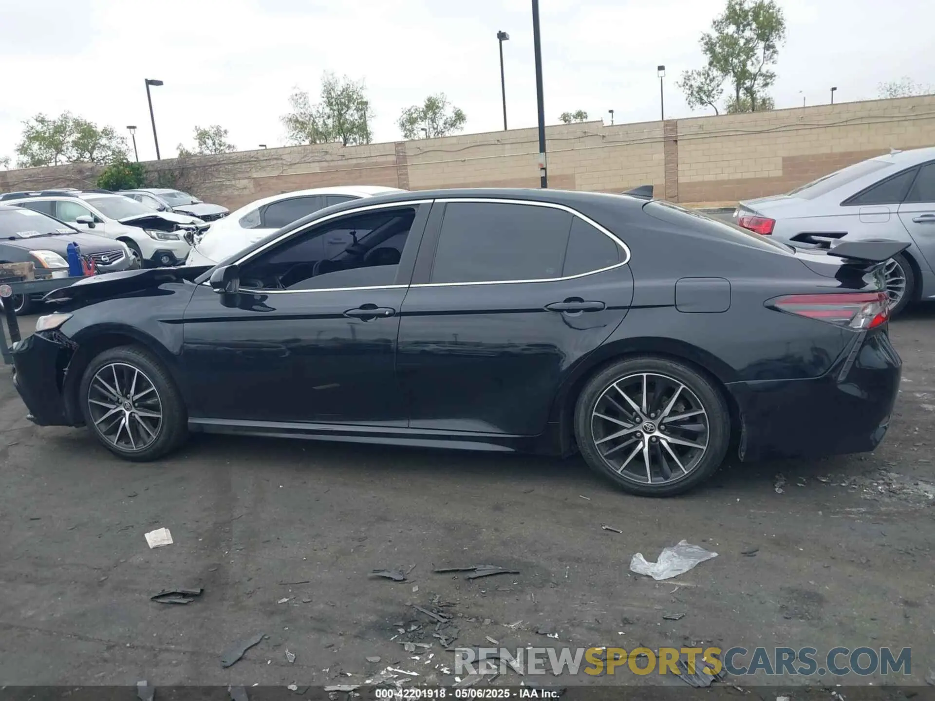 15 fotografías del automóvil dañado 4T1T11AK1MU561608 TOYOTA CAMRY 2021