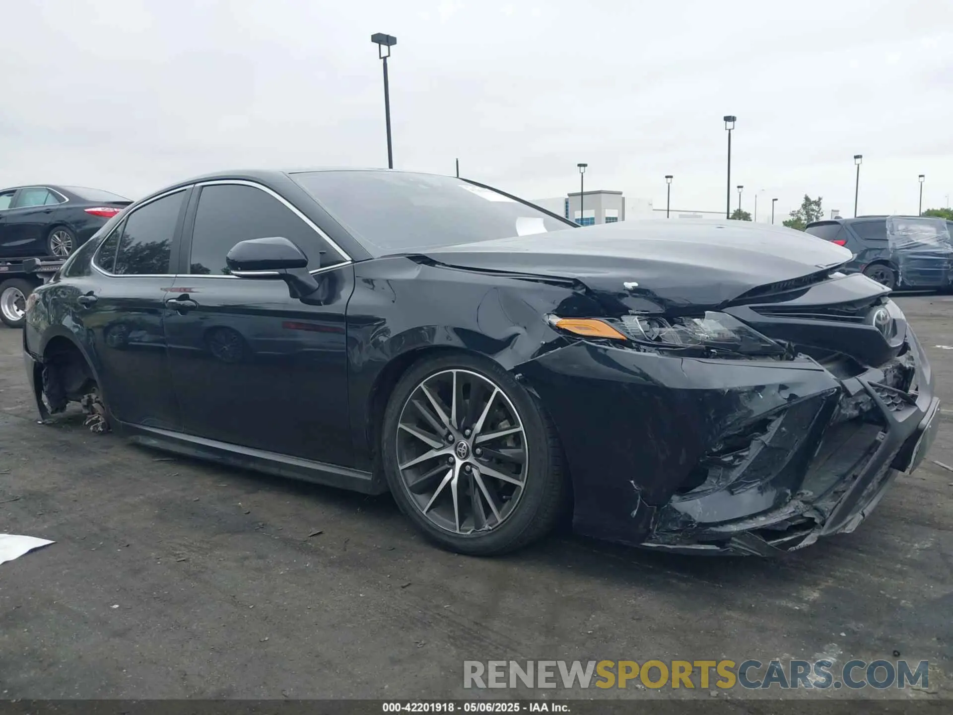 6 fotografías del automóvil dañado 4T1T11AK1MU561608 TOYOTA CAMRY 2021