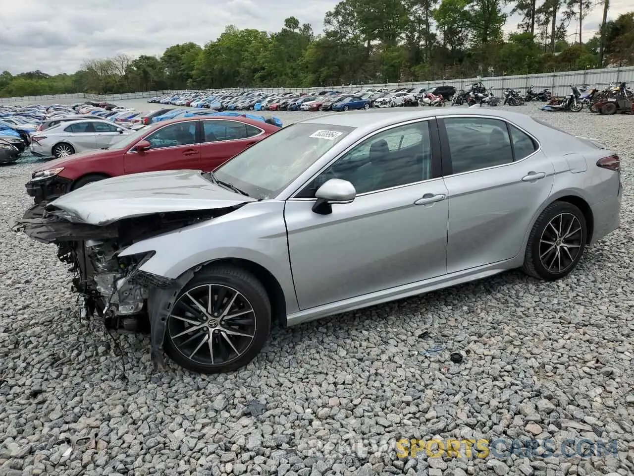 1 fotografías del automóvil dañado 4T1T11AK1MU585049 TOYOTA CAMRY 2021