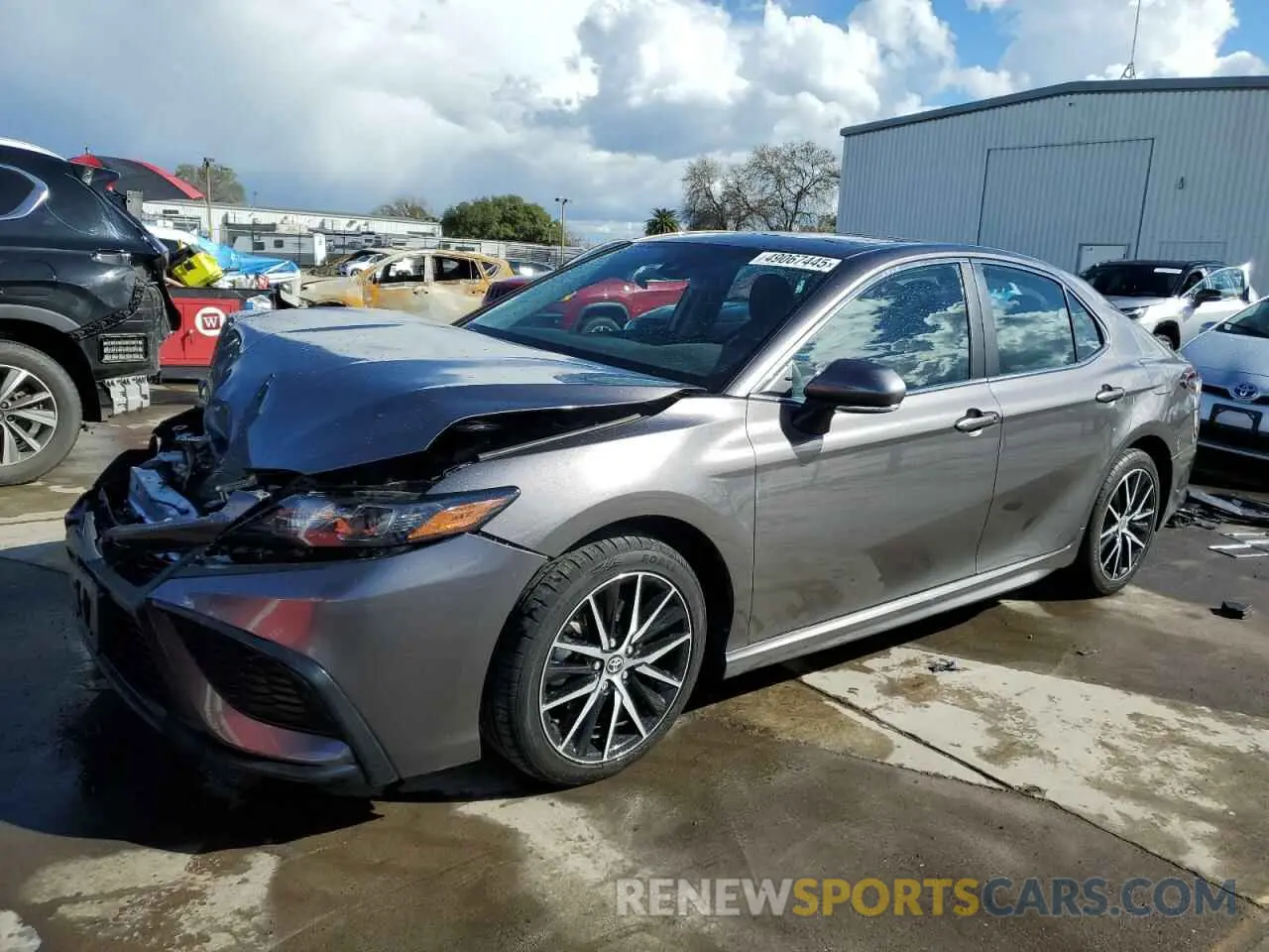 1 fotografías del automóvil dañado 4T1T11AK2MU531145 TOYOTA CAMRY 2021