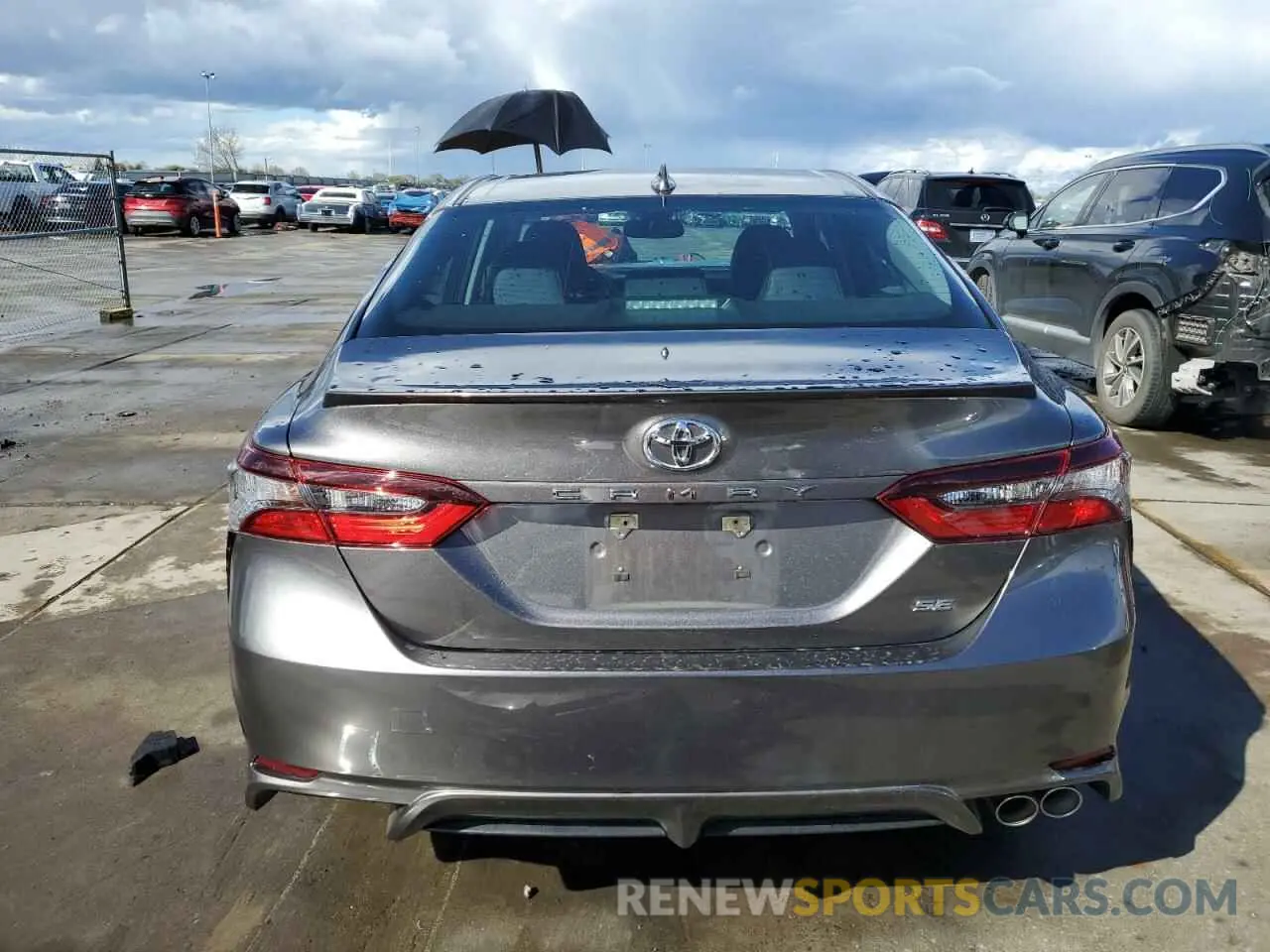 6 fotografías del automóvil dañado 4T1T11AK2MU531145 TOYOTA CAMRY 2021
