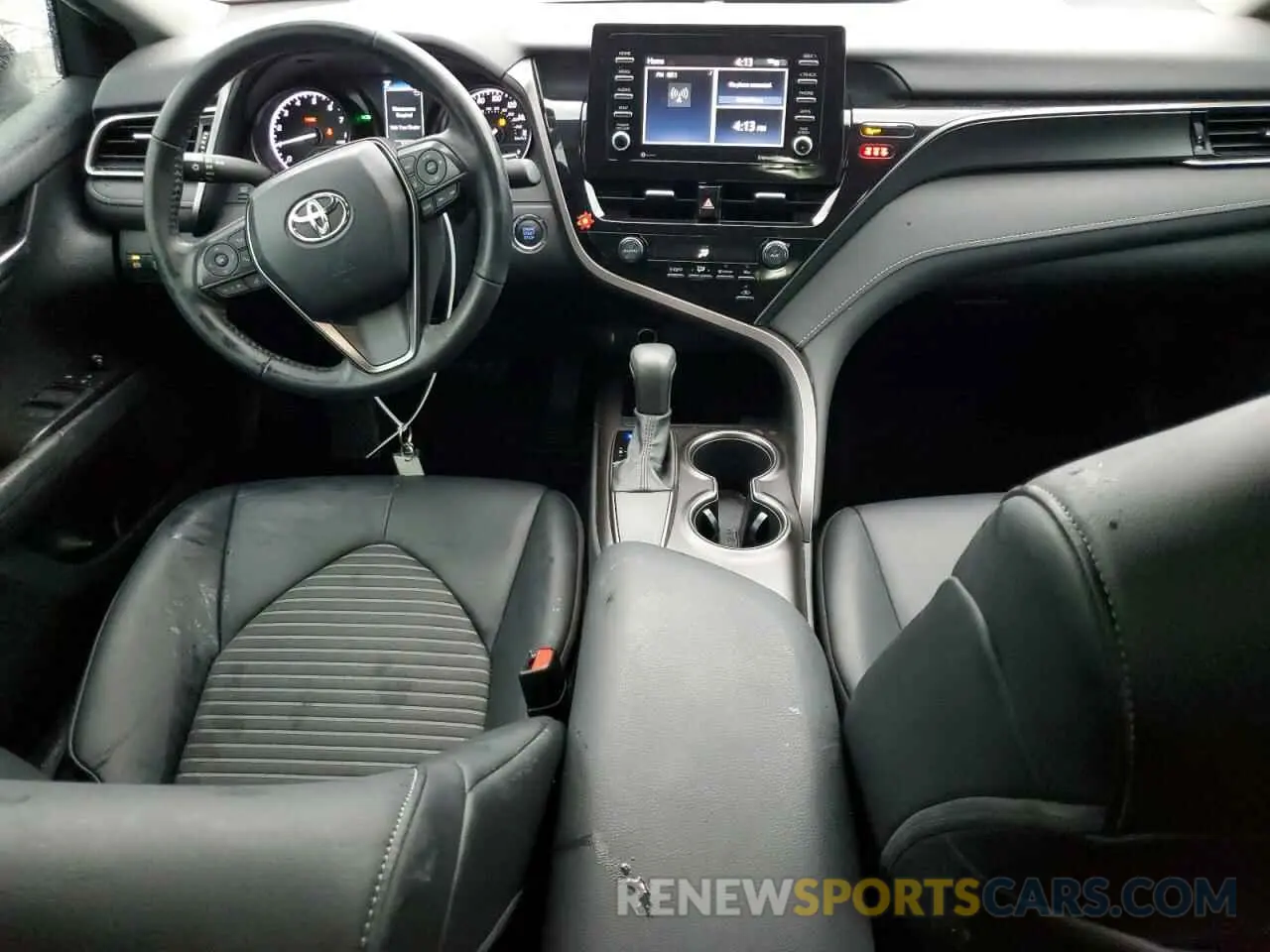 8 fotografías del automóvil dañado 4T1T11AK3MU491772 TOYOTA CAMRY 2021