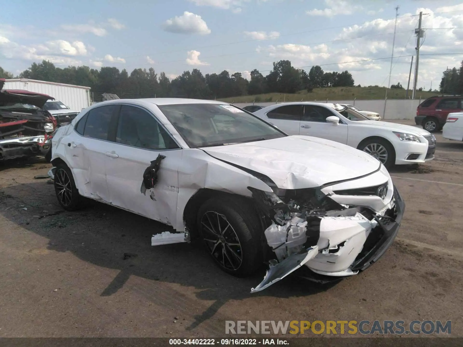 6 fotografías del automóvil dañado 4T1T11AK4MU430043 TOYOTA CAMRY 2021