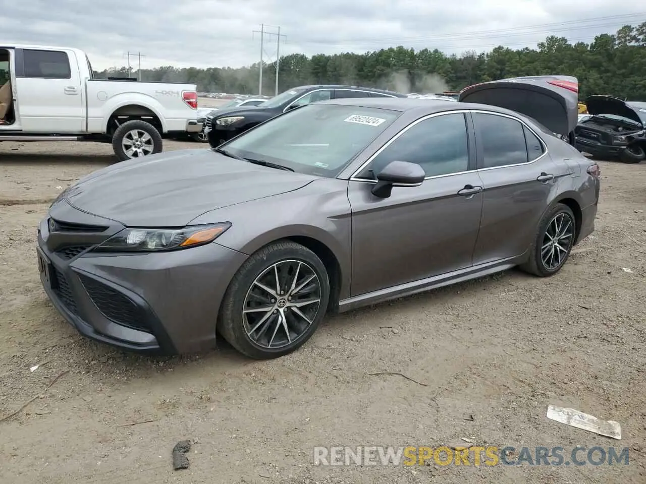 1 fotografías del automóvil dañado 4T1T11AK4MU440121 TOYOTA CAMRY 2021