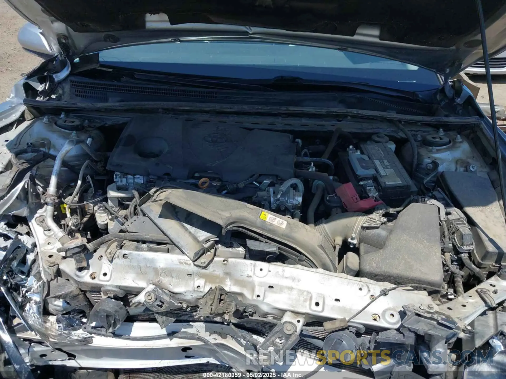10 fotografías del automóvil dañado 4T1T11AK4MU532359 TOYOTA CAMRY 2021