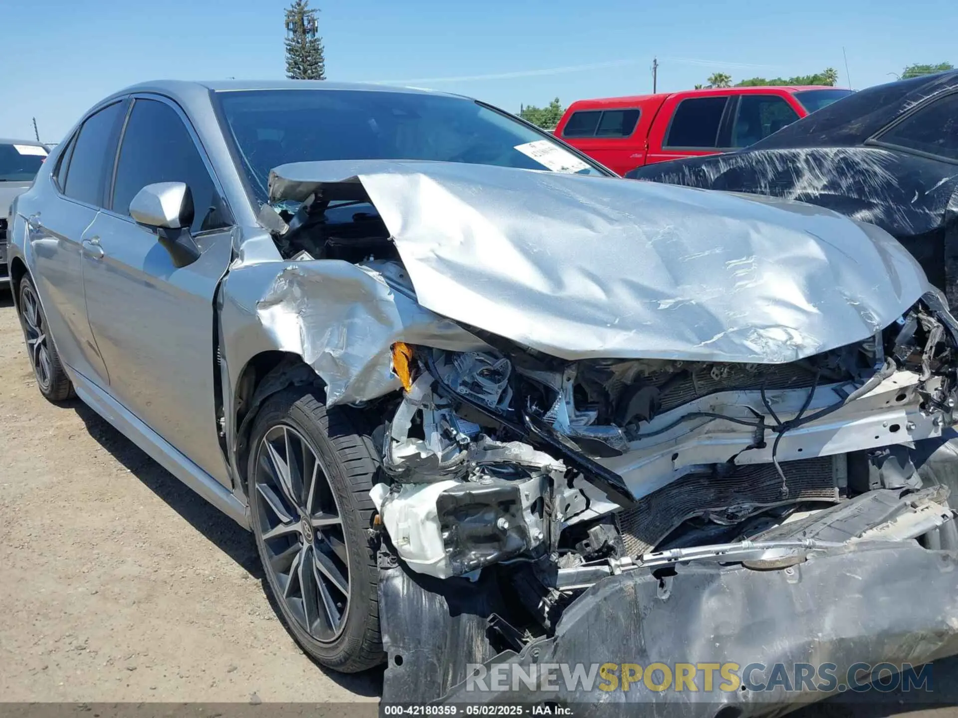 6 fotografías del automóvil dañado 4T1T11AK4MU532359 TOYOTA CAMRY 2021