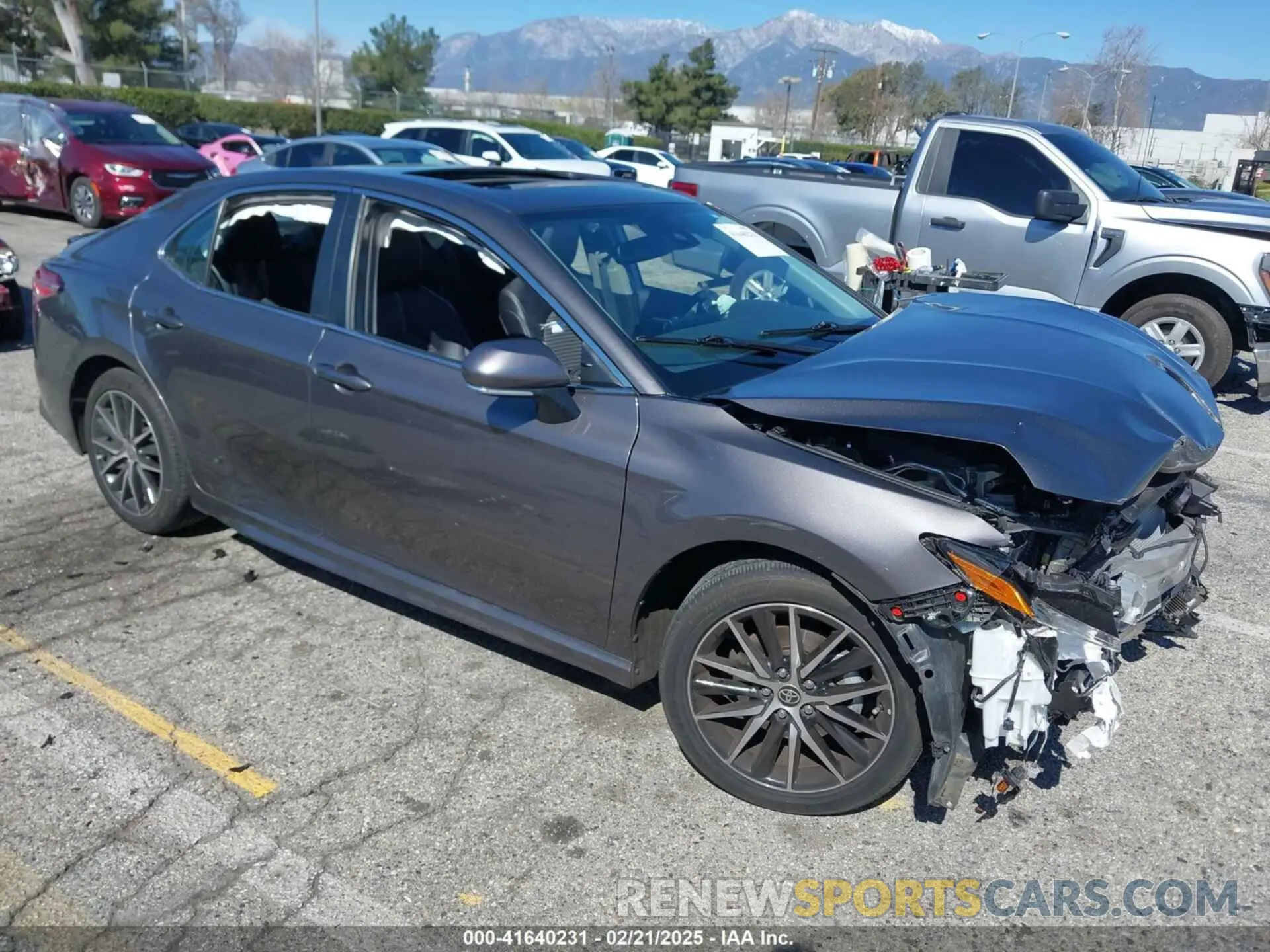 1 fotografías del automóvil dañado 4T1T11AK4MU568827 TOYOTA CAMRY 2021