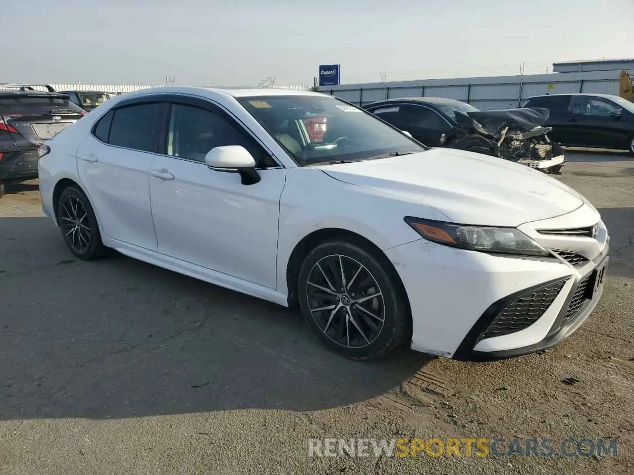 4 fotografías del automóvil dañado 4T1T11AK5MU432626 TOYOTA CAMRY 2021