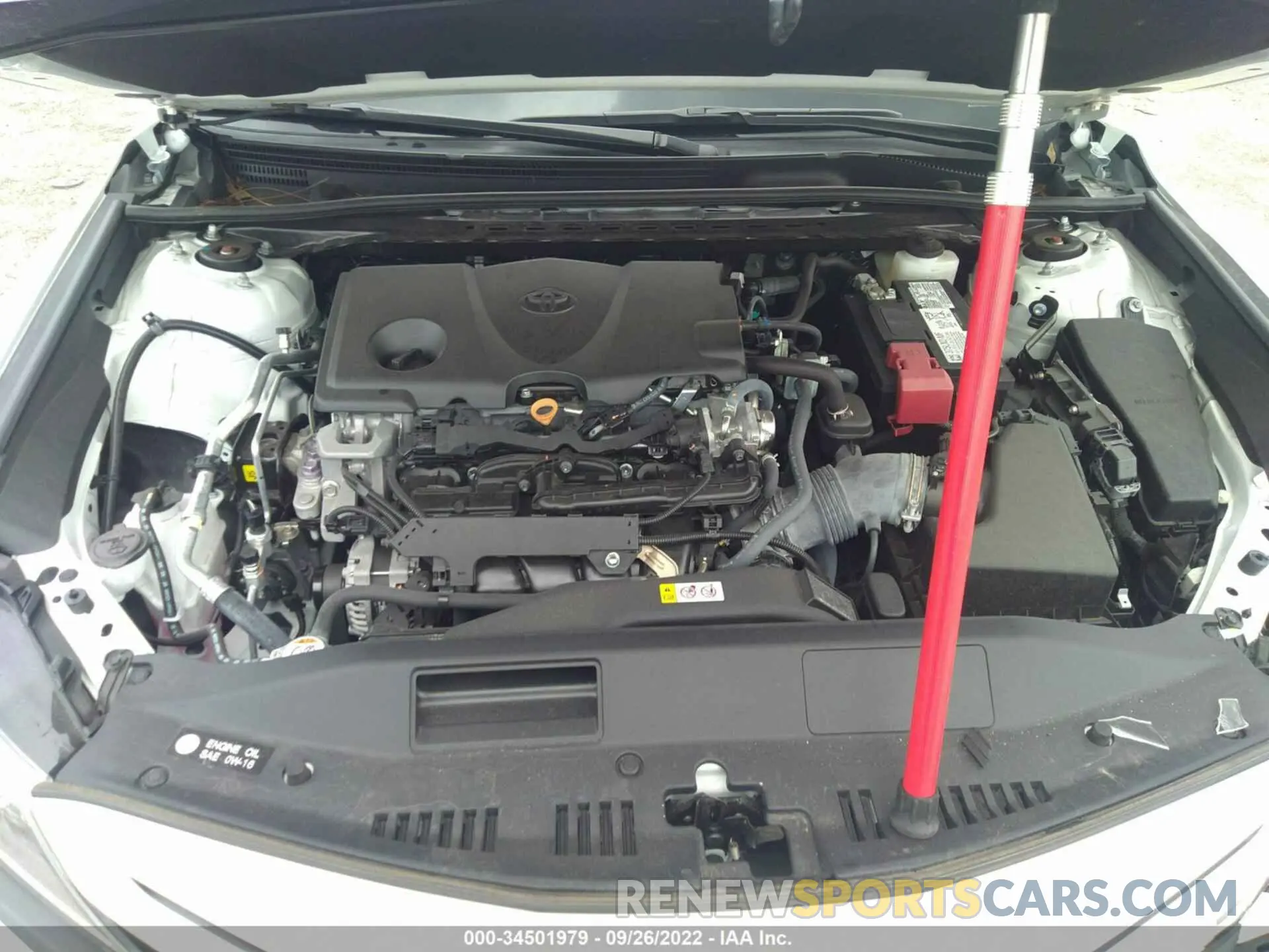 10 fotografías del automóvil dañado 4T1T11AK6MU428570 TOYOTA CAMRY 2021