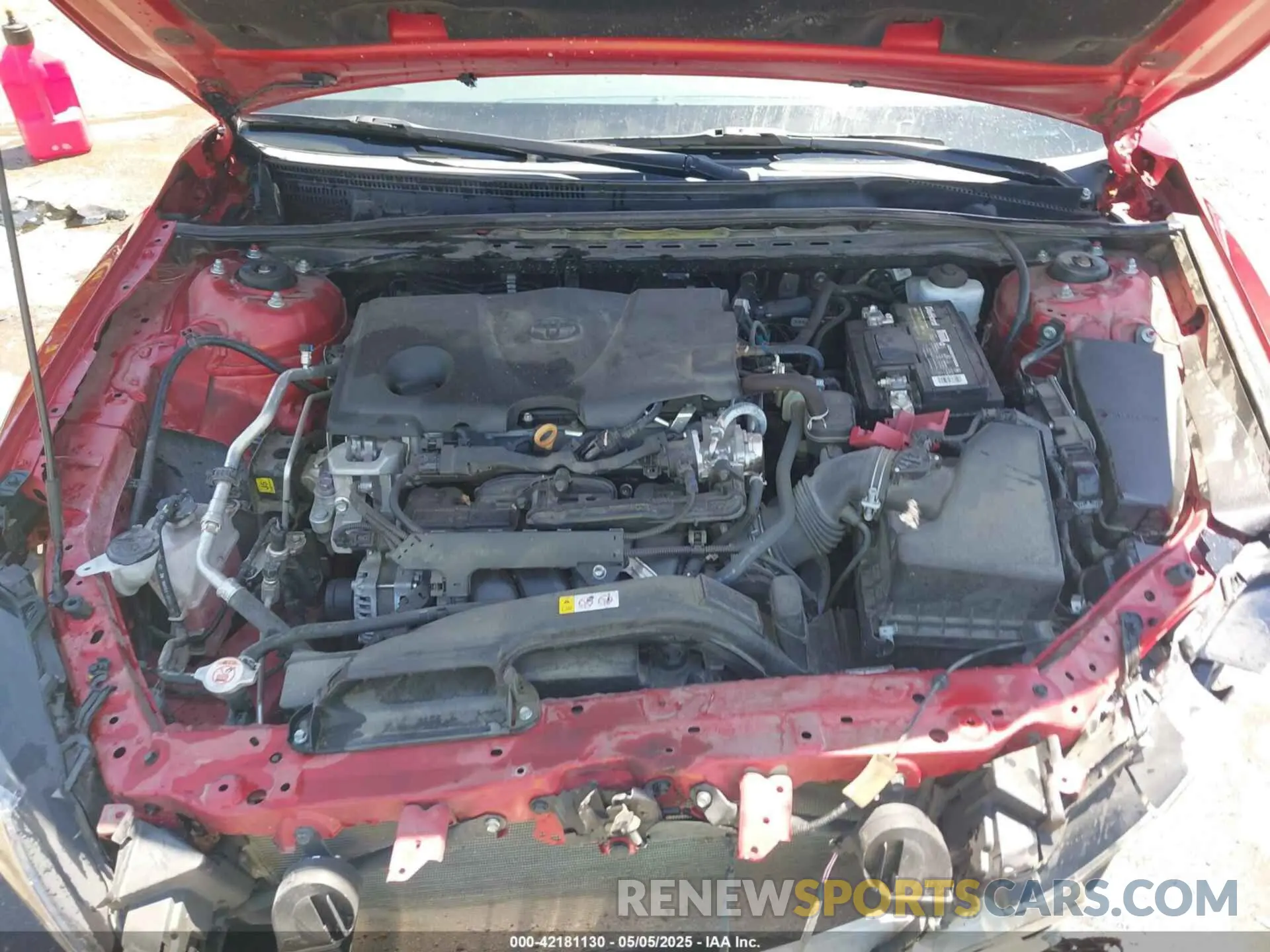10 fotografías del automóvil dañado 4T1T11AK6MU438001 TOYOTA CAMRY 2021