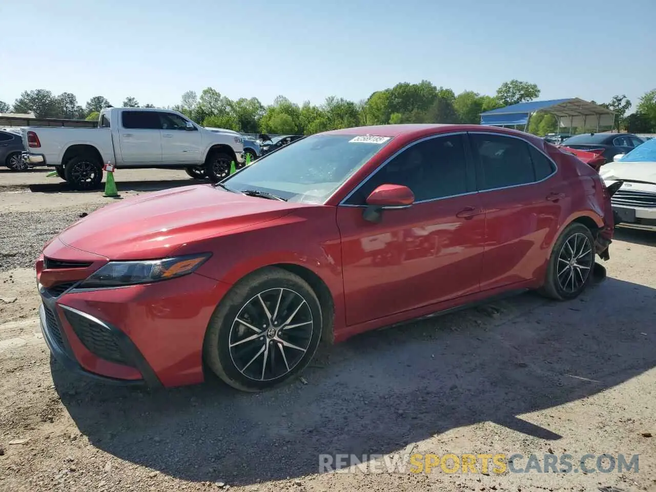 1 fotografías del automóvil dañado 4T1T11AK6MU457566 TOYOTA CAMRY 2021