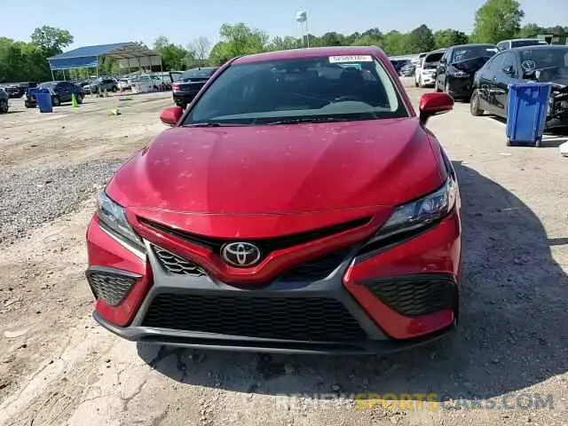 11 fotografías del automóvil dañado 4T1T11AK6MU457566 TOYOTA CAMRY 2021