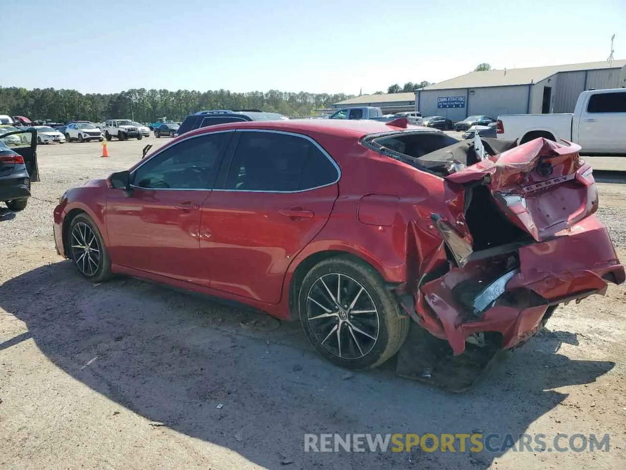 2 fotografías del automóvil dañado 4T1T11AK6MU457566 TOYOTA CAMRY 2021