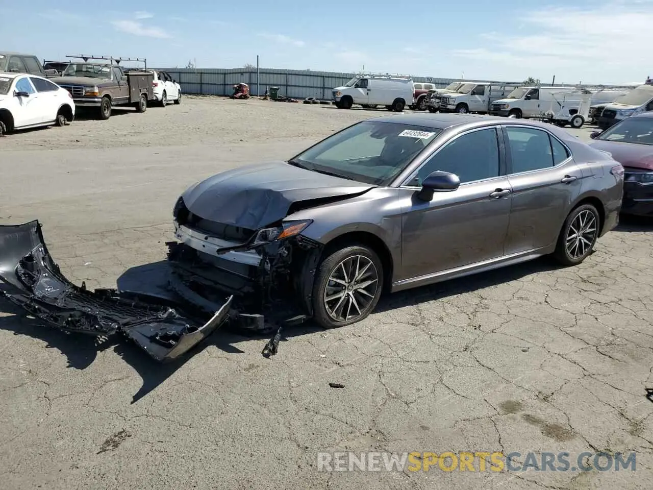 1 fotografías del automóvil dañado 4T1T11AK6MU498067 TOYOTA CAMRY 2021