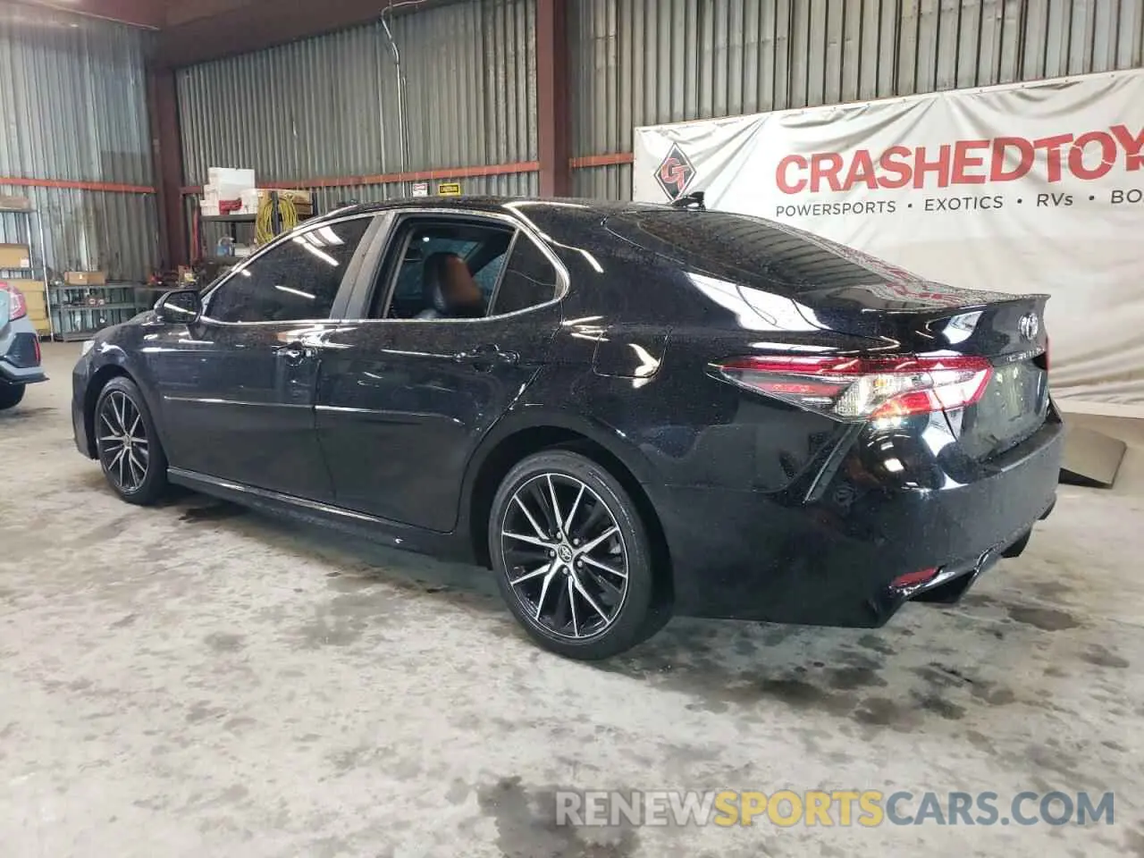 2 fotografías del automóvil dañado 4T1T11AK6MU545856 TOYOTA CAMRY 2021