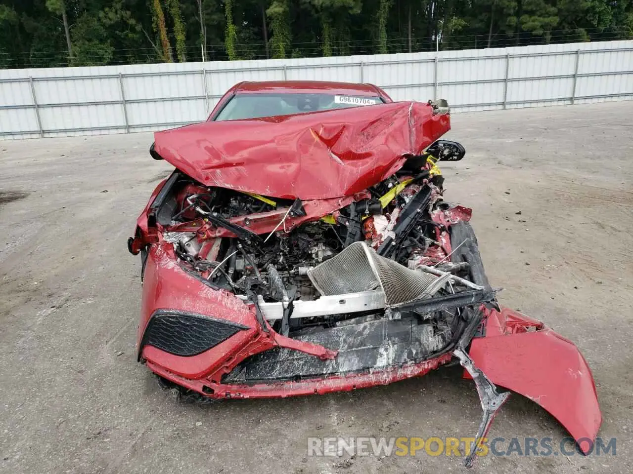5 fotografías del automóvil dañado 4T1T11AK7MU490320 TOYOTA CAMRY 2021