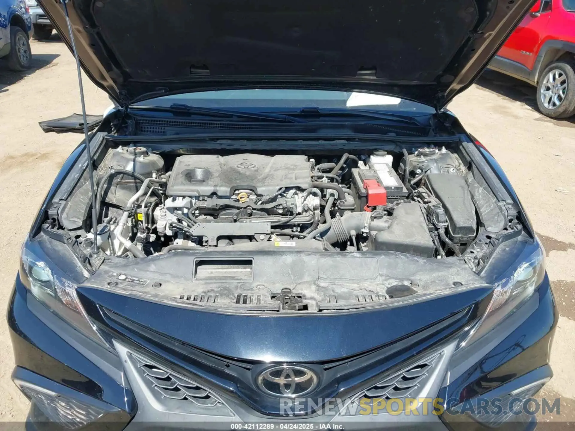 10 fotografías del automóvil dañado 4T1T11AK7MU556980 TOYOTA CAMRY 2021