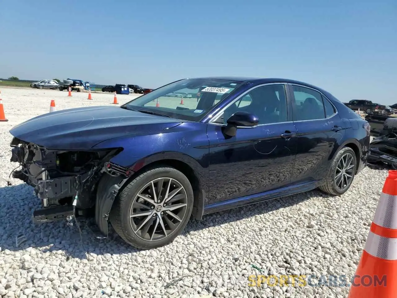 1 fotografías del automóvil dañado 4T1T11AK8MU575540 TOYOTA CAMRY 2021