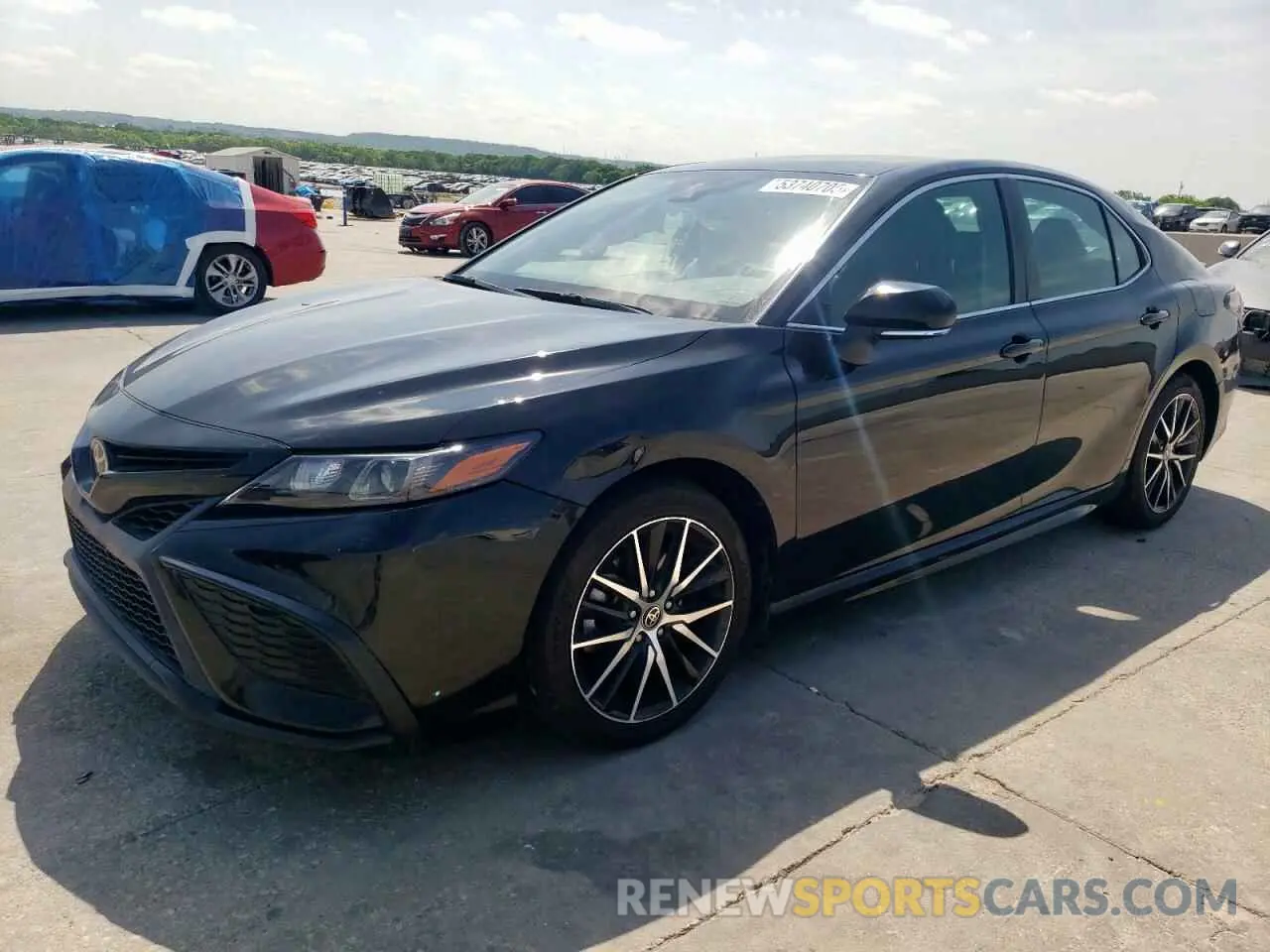 1 fotografías del automóvil dañado 4T1T11AK8MU592919 TOYOTA CAMRY 2021