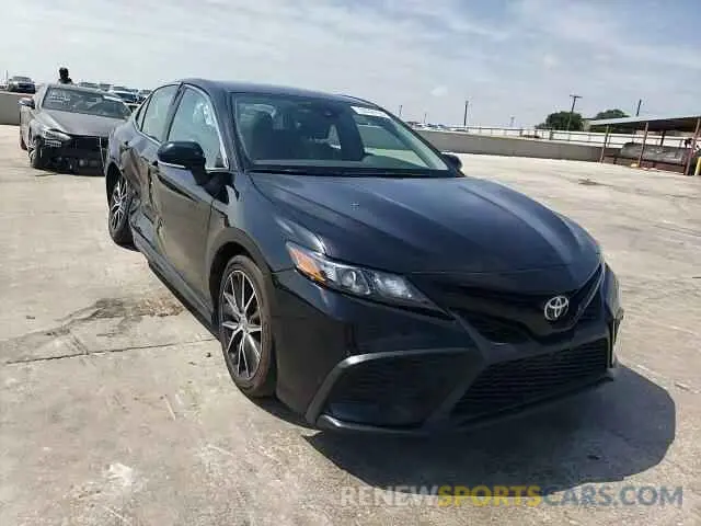 10 fotografías del automóvil dañado 4T1T11AK8MU592919 TOYOTA CAMRY 2021