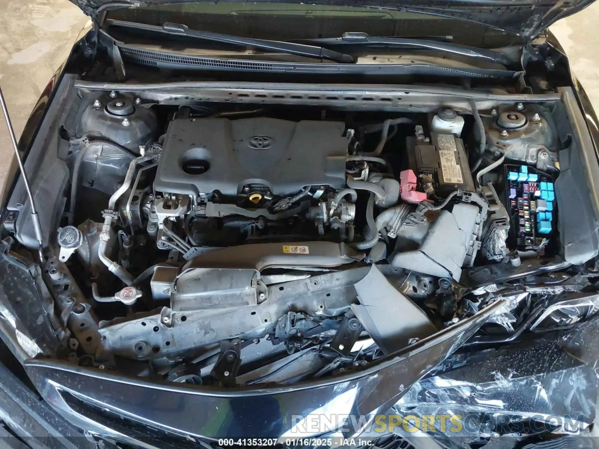10 fotografías del automóvil dañado 4T1T11AK9MU613194 TOYOTA CAMRY 2021
