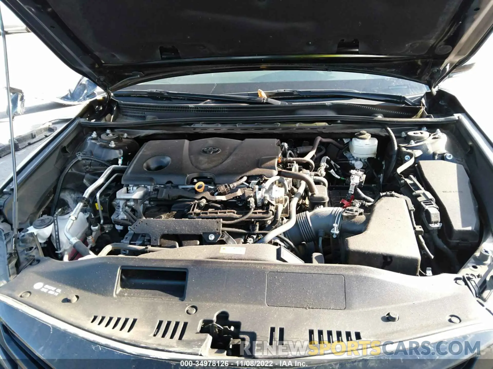 10 fotografías del automóvil dañado 4T1T11AK9MU613583 TOYOTA CAMRY 2021