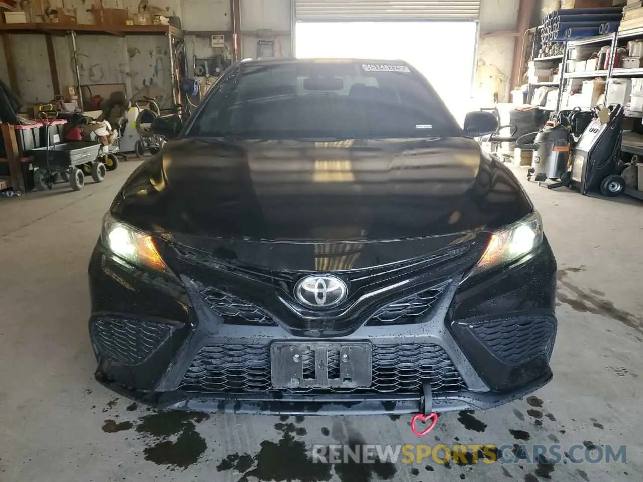 5 fotografías del automóvil dañado 4T1T11AKXMU443394 TOYOTA CAMRY 2021
