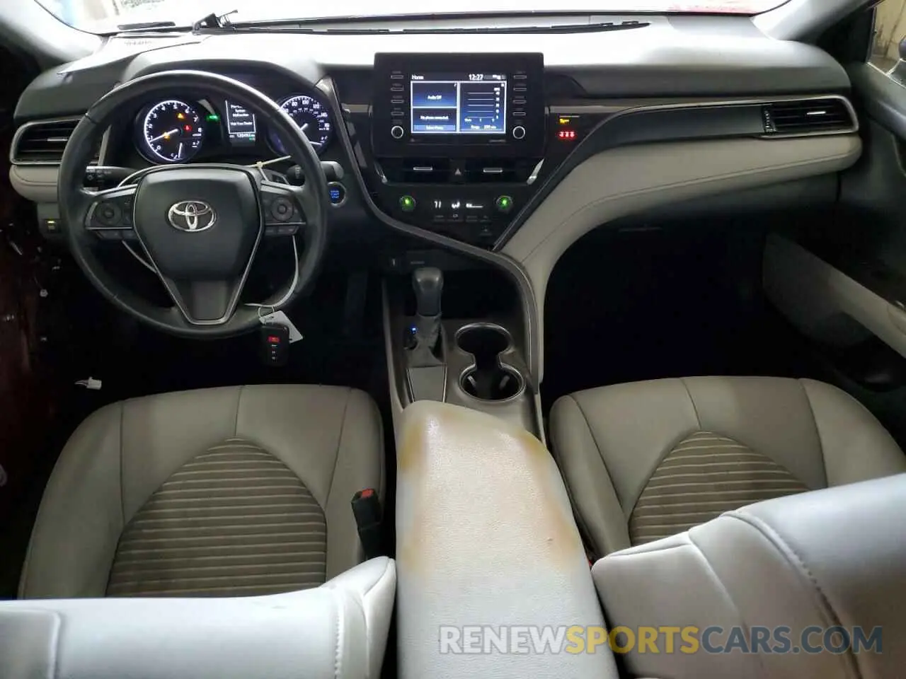 8 fotografías del automóvil dañado 4T1T11AKXMU495494 TOYOTA CAMRY 2021