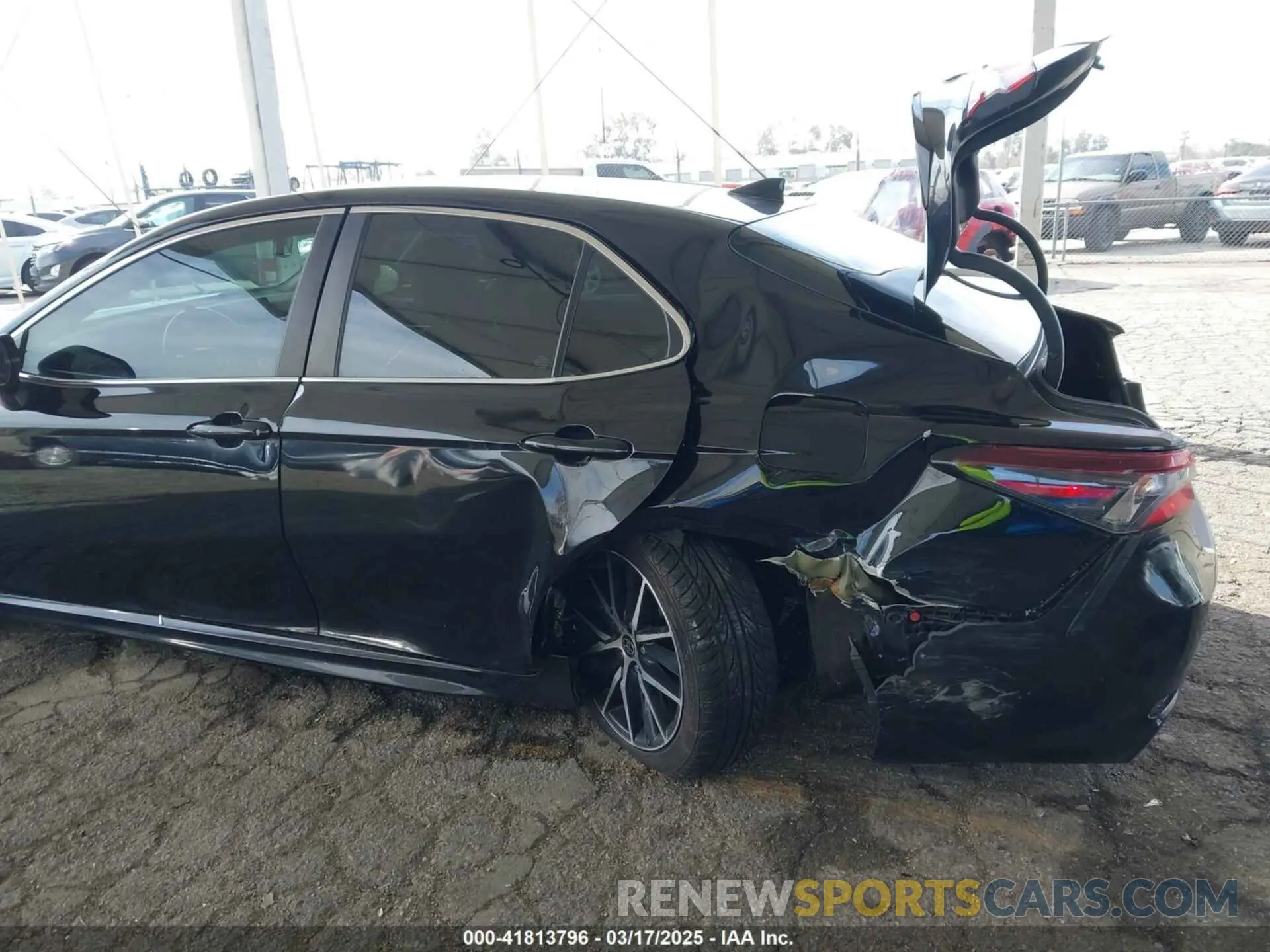 6 fotografías del automóvil dañado 4T1T11AKXMU552275 TOYOTA CAMRY 2021