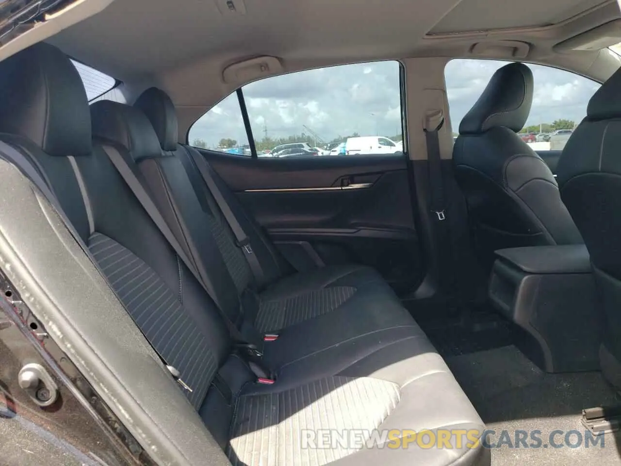 10 fotografías del automóvil dañado 4T1T11BK2MU021375 TOYOTA CAMRY 2021