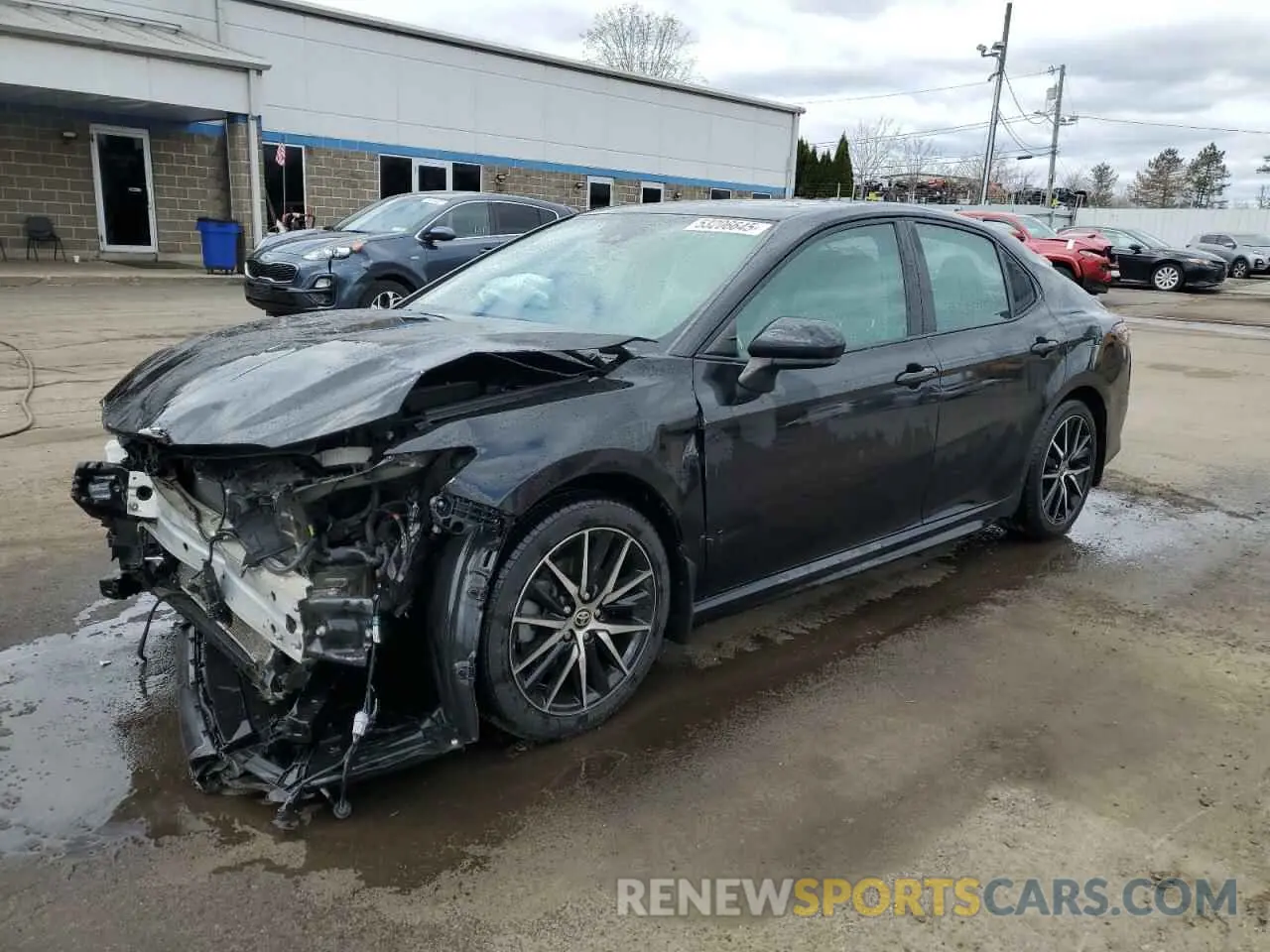 1 fotografías del automóvil dañado 4T1T11BK4MU024441 TOYOTA CAMRY 2021
