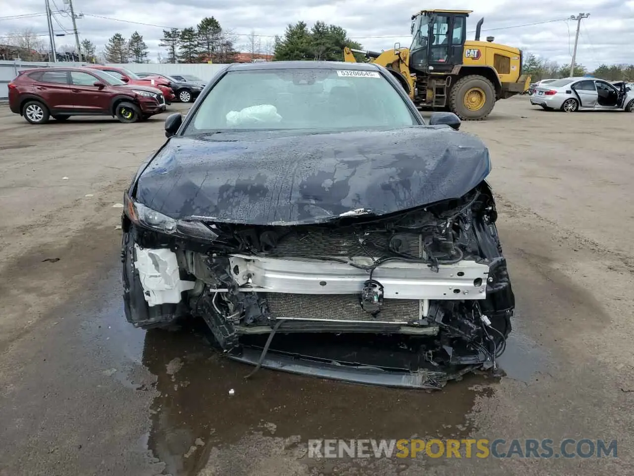 5 fotografías del automóvil dañado 4T1T11BK4MU024441 TOYOTA CAMRY 2021