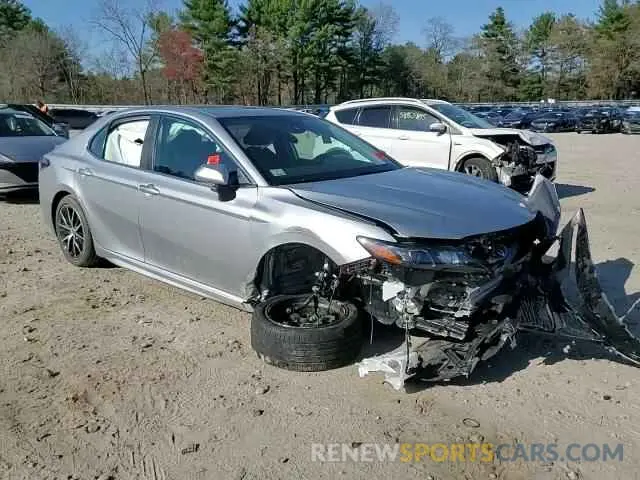 13 fotografías del automóvil dañado 4T1T11BK5MU023492 TOYOTA CAMRY 2021