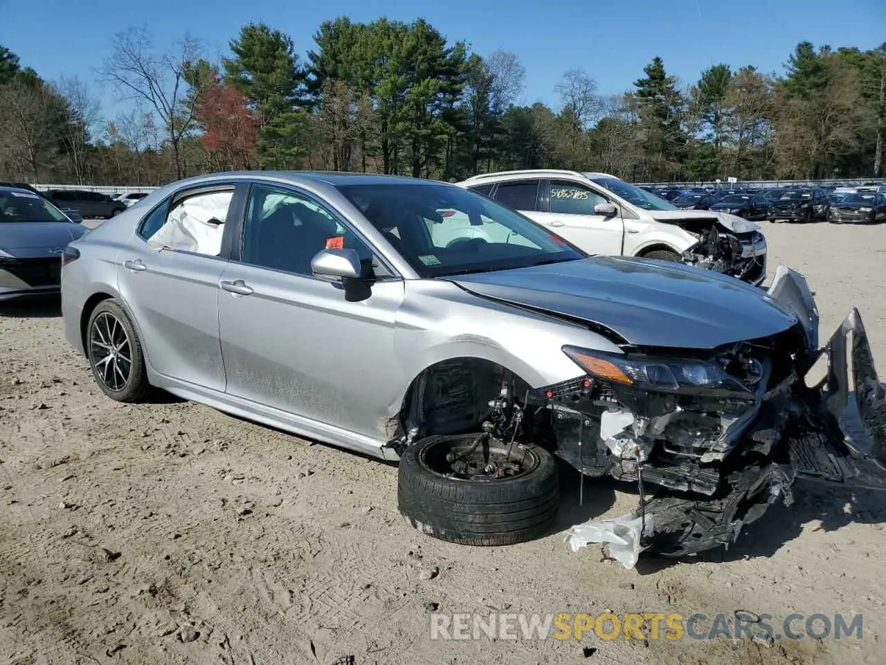4 fotografías del automóvil dañado 4T1T11BK5MU023492 TOYOTA CAMRY 2021
