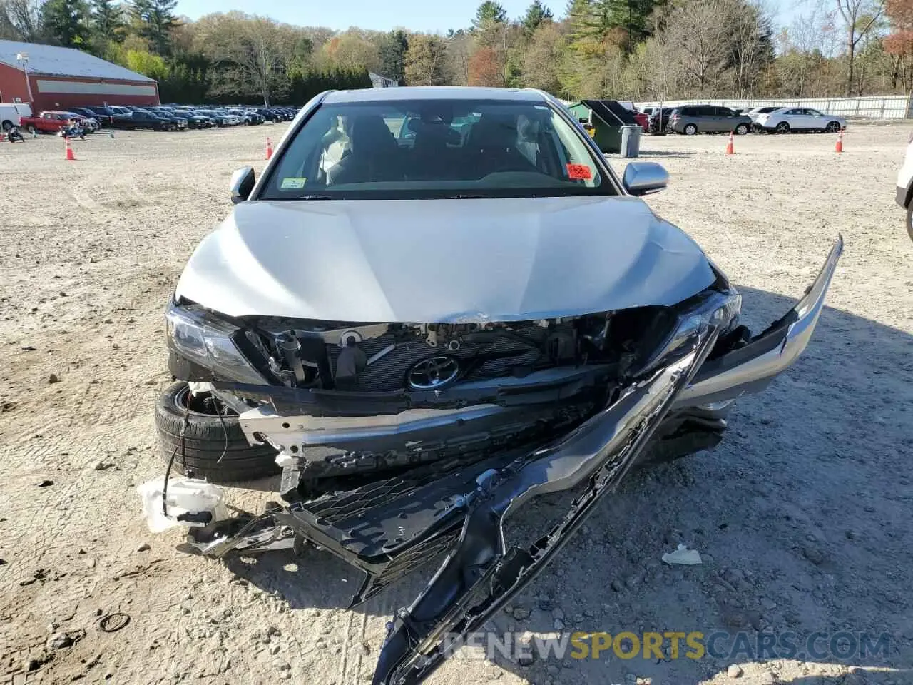 5 fotografías del automóvil dañado 4T1T11BK5MU023492 TOYOTA CAMRY 2021
