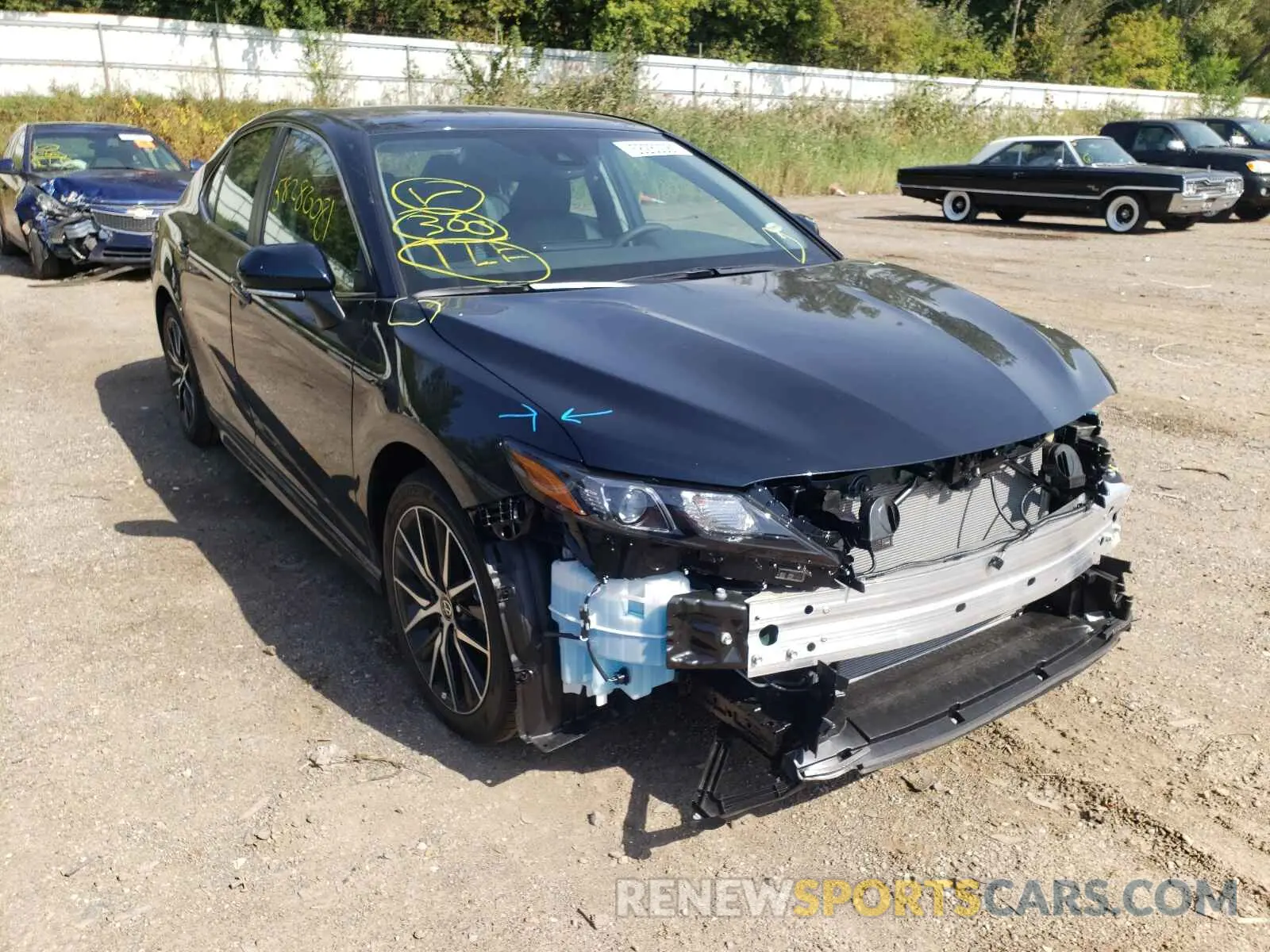 1 fotografías del automóvil dañado 4T1T11BK7MU046675 TOYOTA CAMRY 2021