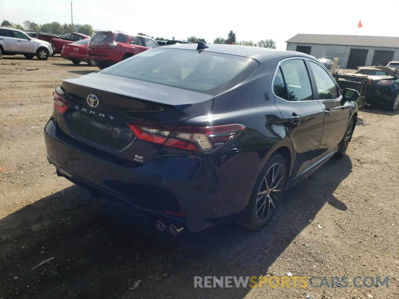 4 fotografías del automóvil dañado 4T1T11BK7MU046675 TOYOTA CAMRY 2021