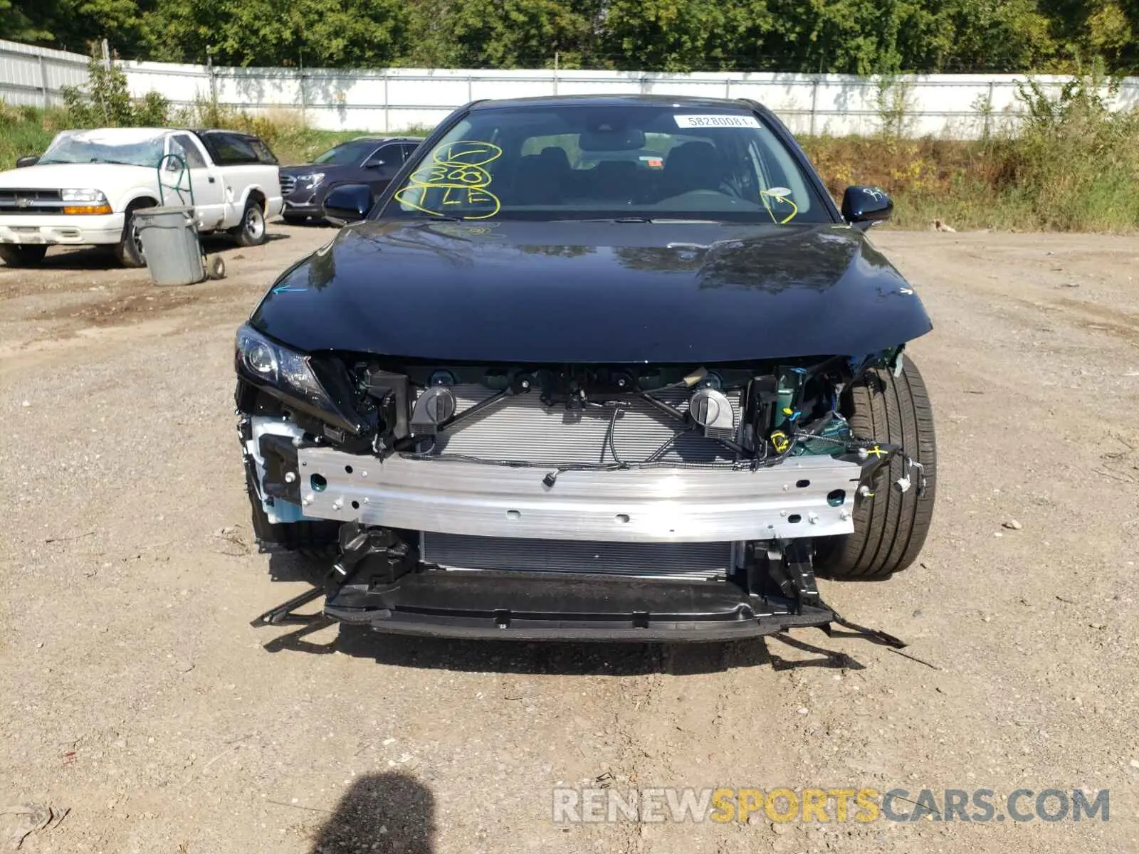 9 fotografías del automóvil dañado 4T1T11BK7MU046675 TOYOTA CAMRY 2021