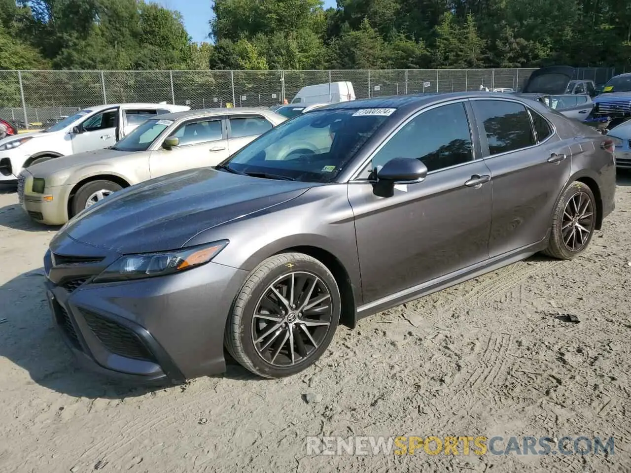 1 fotografías del automóvil dañado 4T1T11BK9MU027836 TOYOTA CAMRY 2021