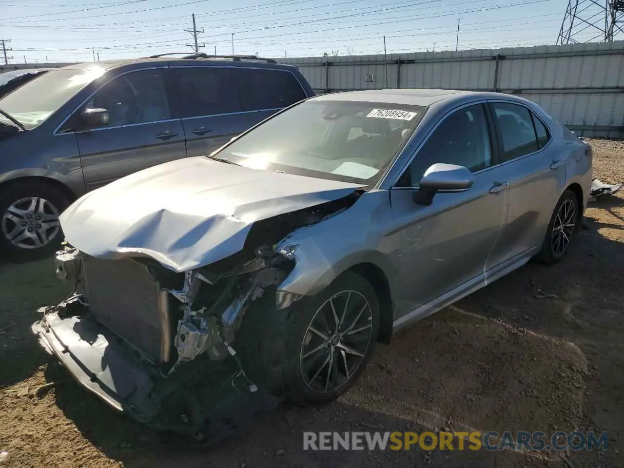 1 fotografías del automóvil dañado 4T1T11BKXMU031653 TOYOTA CAMRY 2021