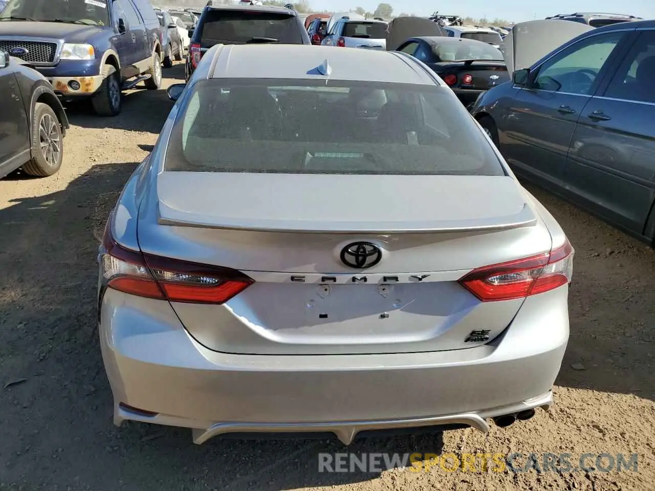 6 fotografías del automóvil dañado 4T1T11BKXMU031653 TOYOTA CAMRY 2021
