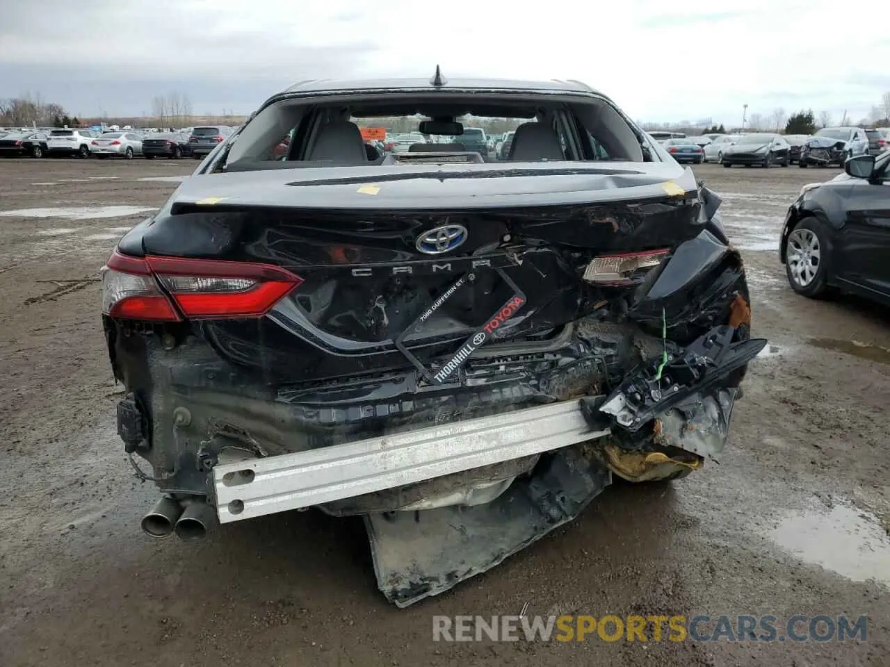 6 fotografías del automóvil dañado 4T1B21HK5NU016723 TOYOTA CAMRY 2022