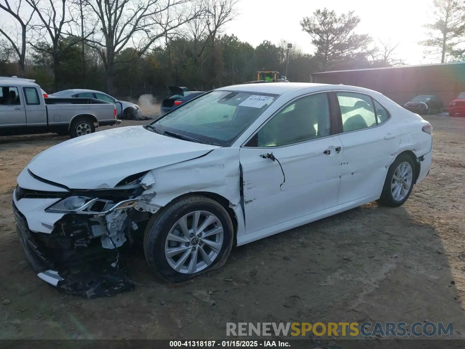 6 fotografías del automóvil dañado 4T1C11AK0NU063417 TOYOTA CAMRY 2022