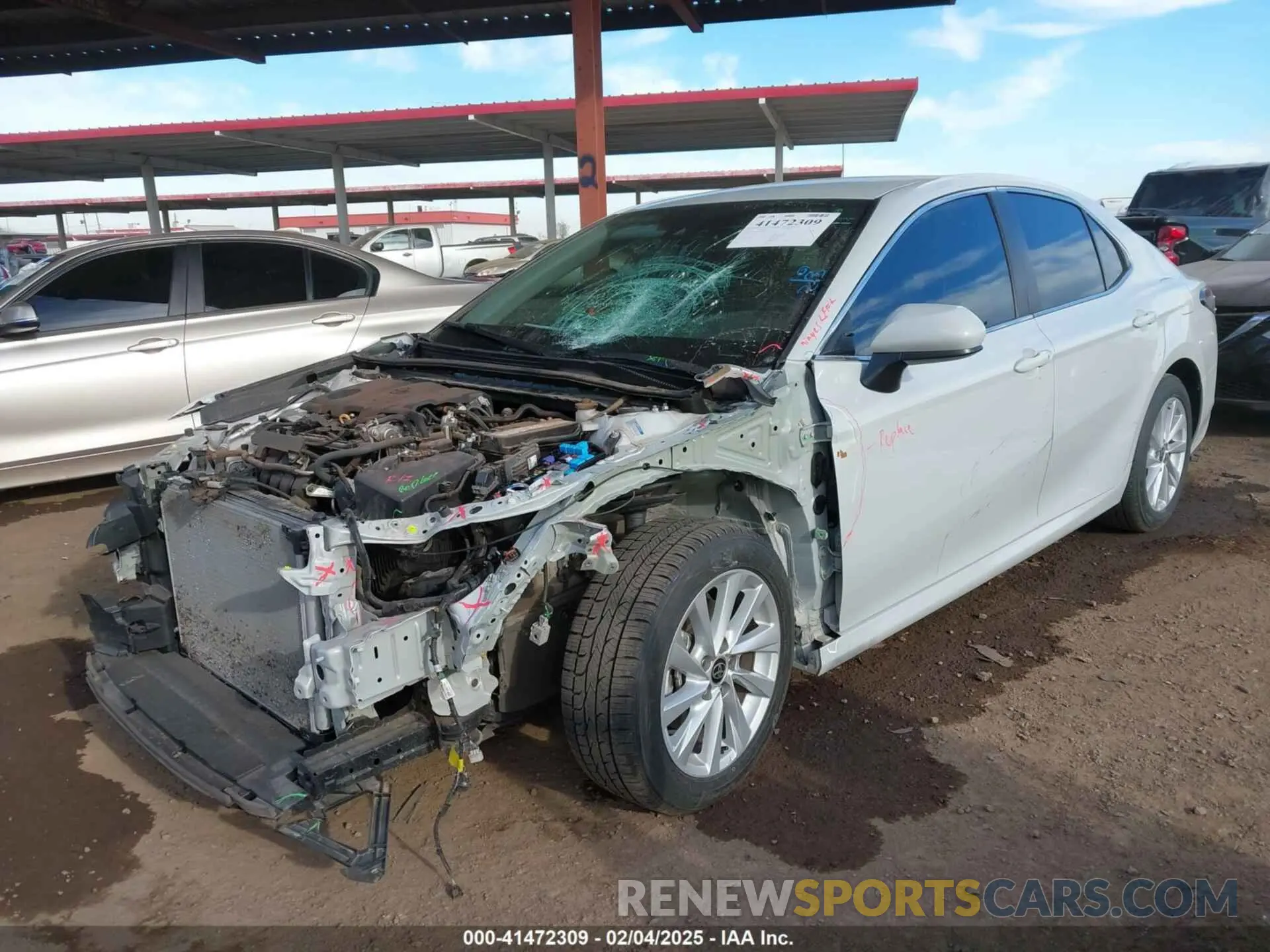 2 fotografías del automóvil dañado 4T1C11AK0NU068424 TOYOTA CAMRY 2022