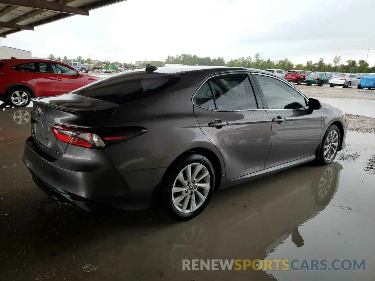 3 fotografías del automóvil dañado 4T1C11AK0NU619290 TOYOTA CAMRY 2022