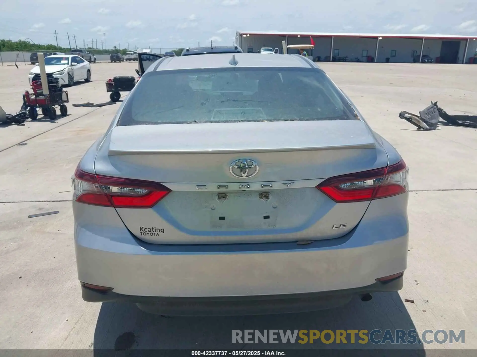 15 fotografías del automóvil dañado 4T1C11AK0NU627812 TOYOTA CAMRY 2022