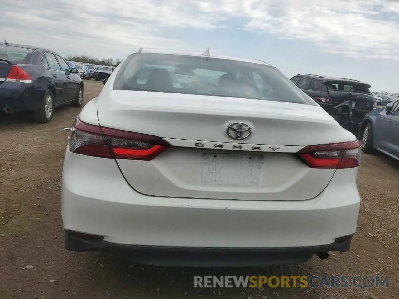 6 fotografías del automóvil dañado 4T1C11AK0NU638065 TOYOTA CAMRY 2022