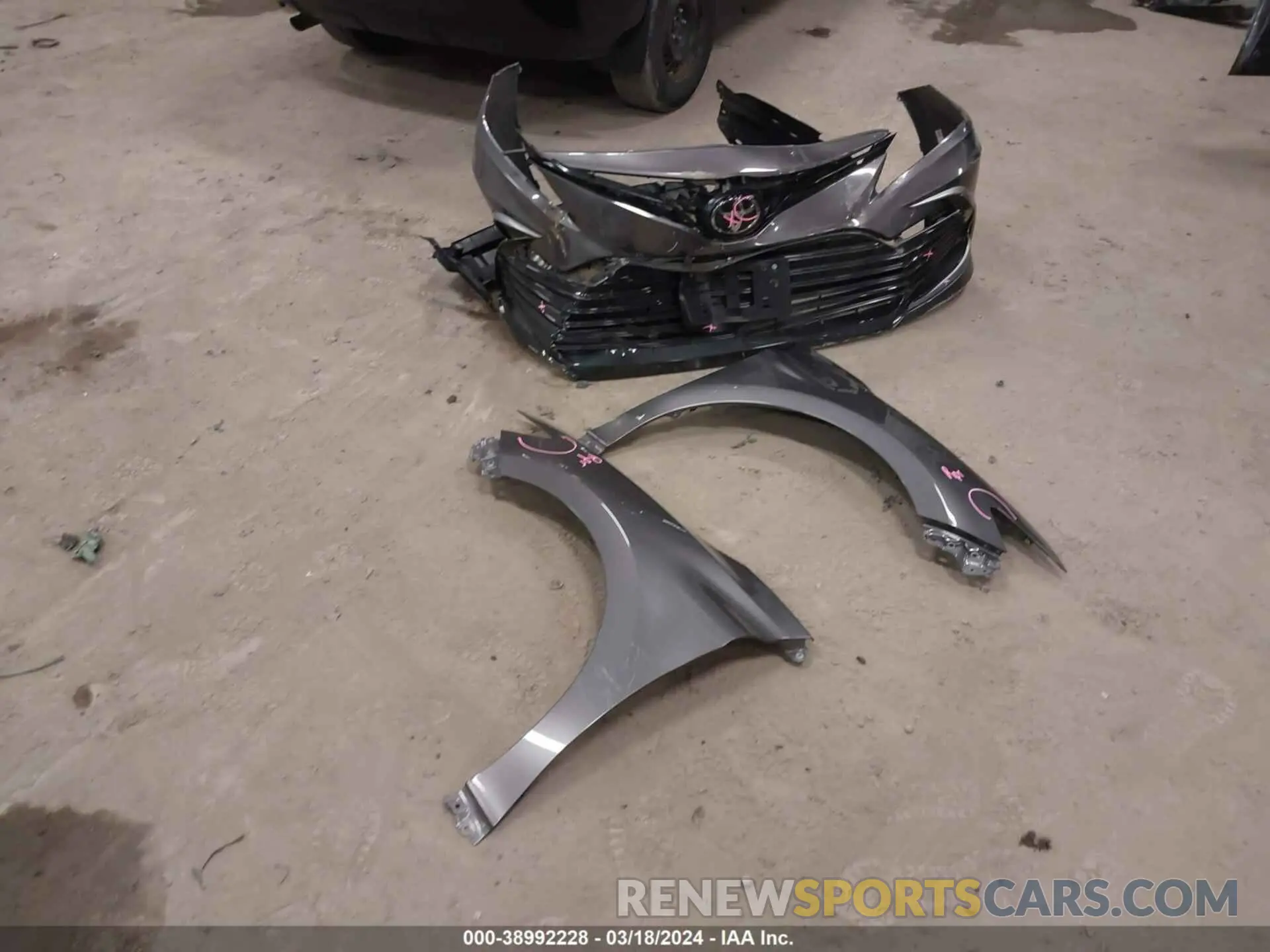 12 fotografías del automóvil dañado 4T1C11AK0NU639636 TOYOTA CAMRY 2022