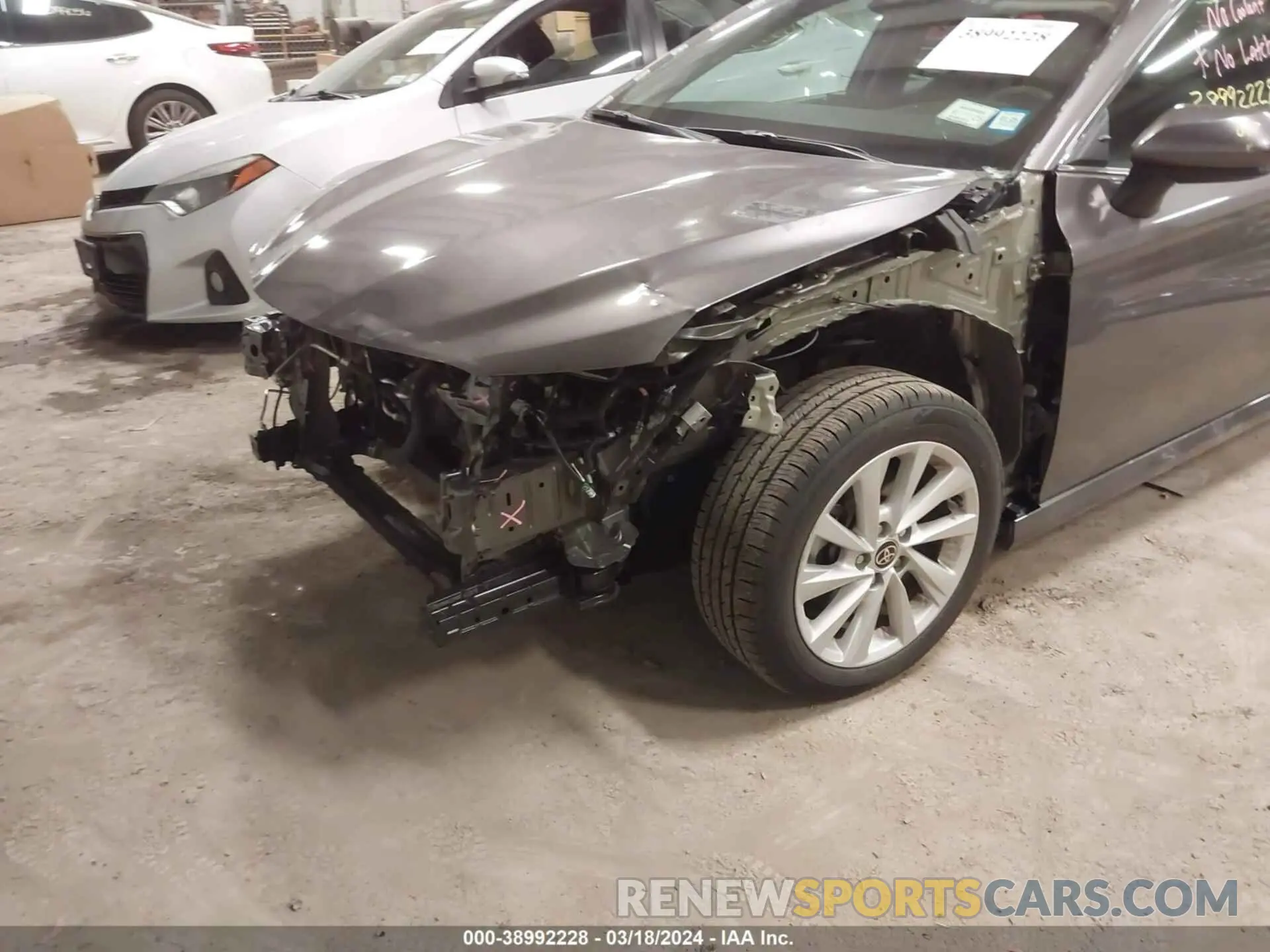 6 fotografías del automóvil dañado 4T1C11AK0NU639636 TOYOTA CAMRY 2022