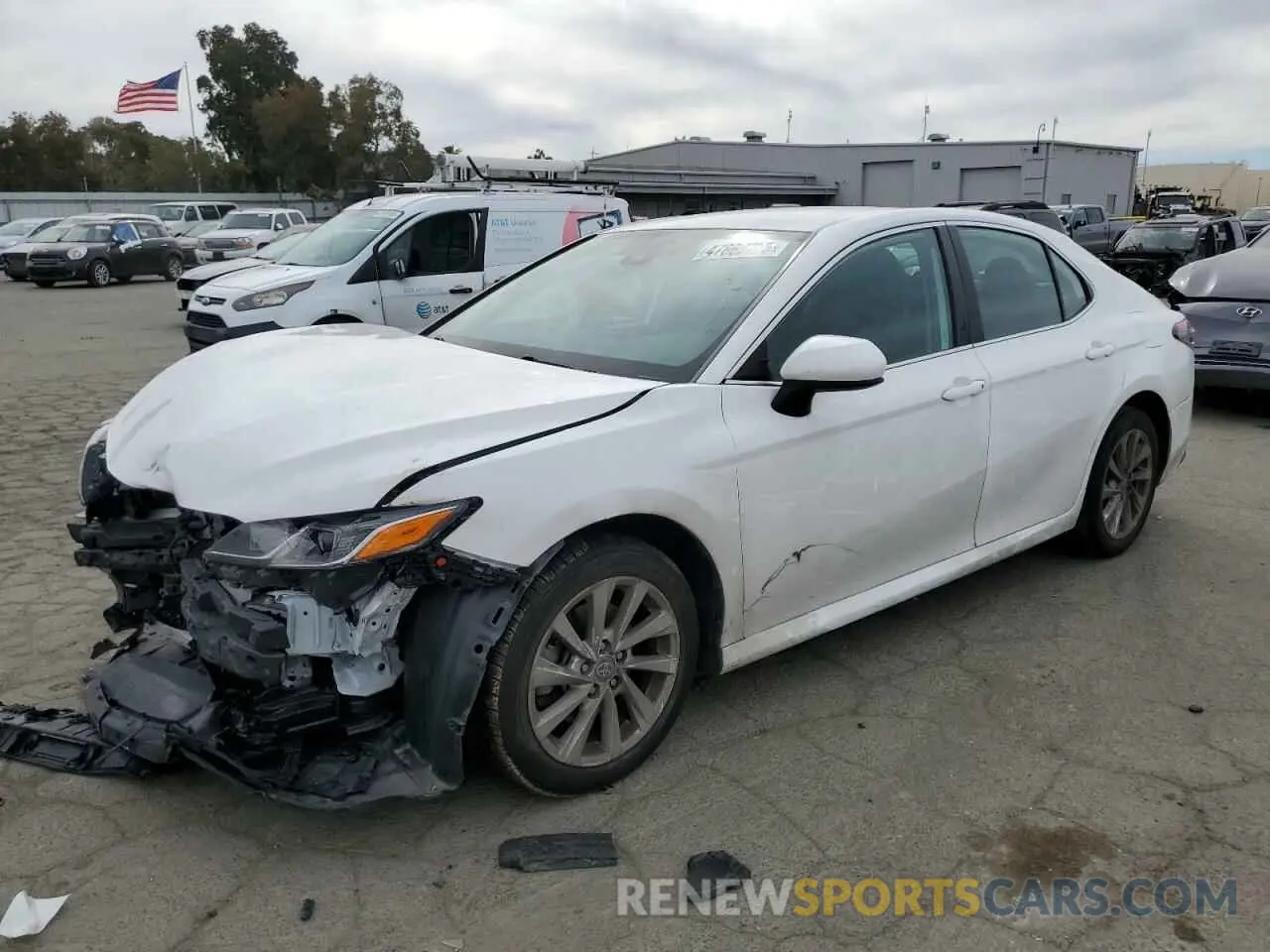1 fotografías del automóvil dañado 4T1C11AK0NU644822 TOYOTA CAMRY 2022